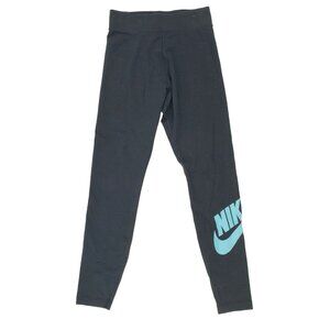 Nike Women's Sportswear Essential High-Waisted Leggings Size S Black CZ8528 NWOT